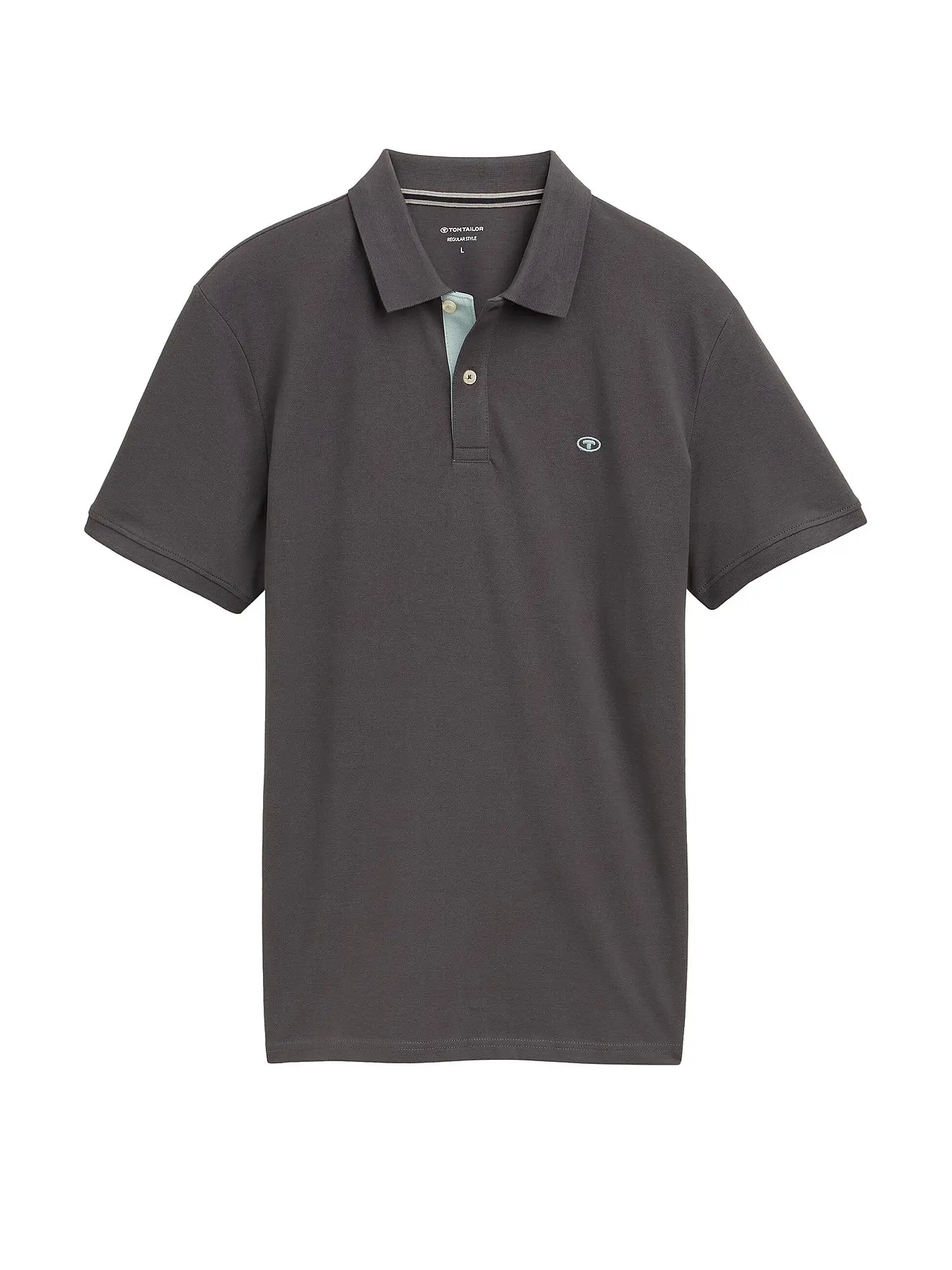 TOM TAILOR | Poloshirt | grau